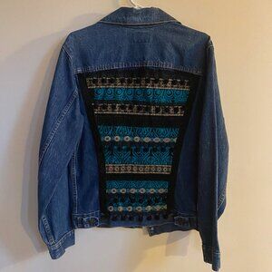 levis embroidered jean jacket